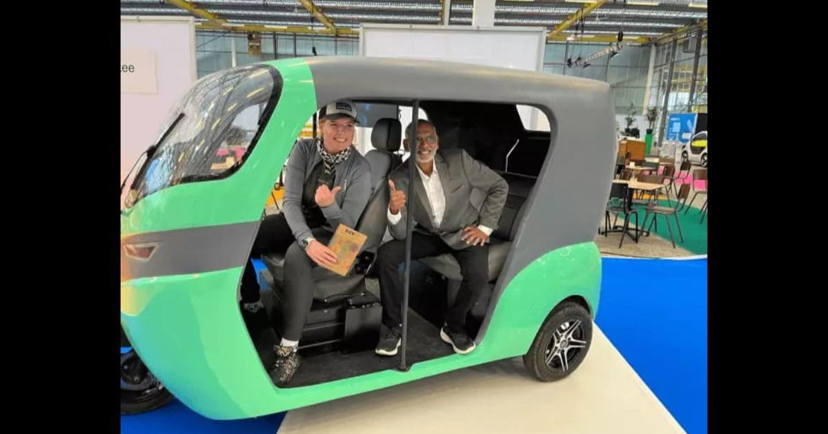 A Jaw-Dropping Debut: Indian E-Auto Steals the Spotlight in the Netherlands Expo